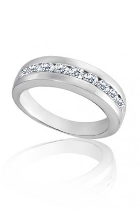 Dámský zásnubní prsten ze stříbra se zirkony v kruhu