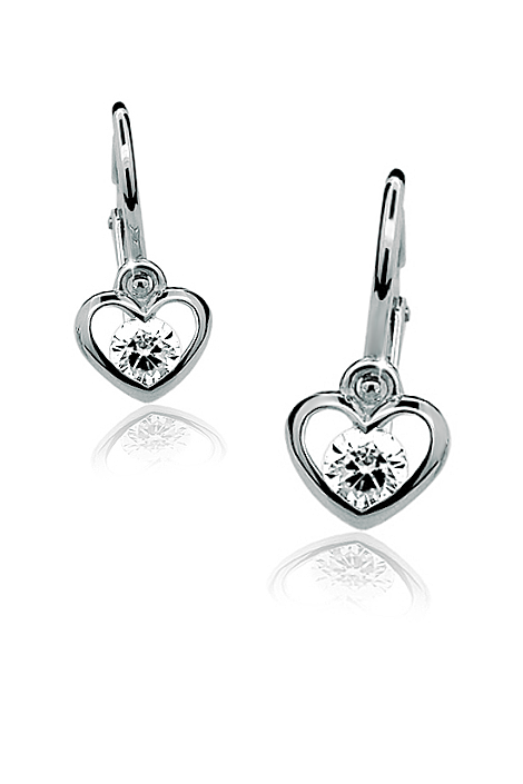 Dětské náušnice Cutie Jewellery srdíčka