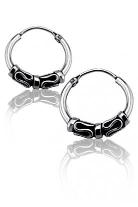 St��brn� p�nsk� n�u�nice s patinou