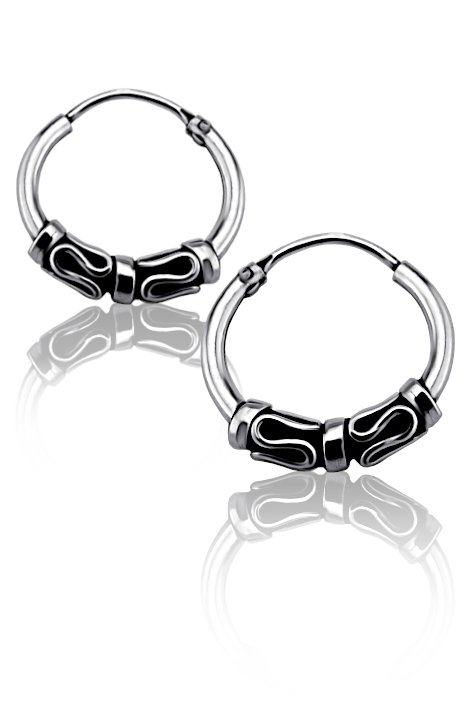 St��brn� p�nsk� n�u�nice s patinou