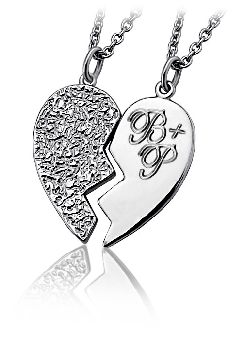 St��brn� p��v�sek rozp�len� srd��ko